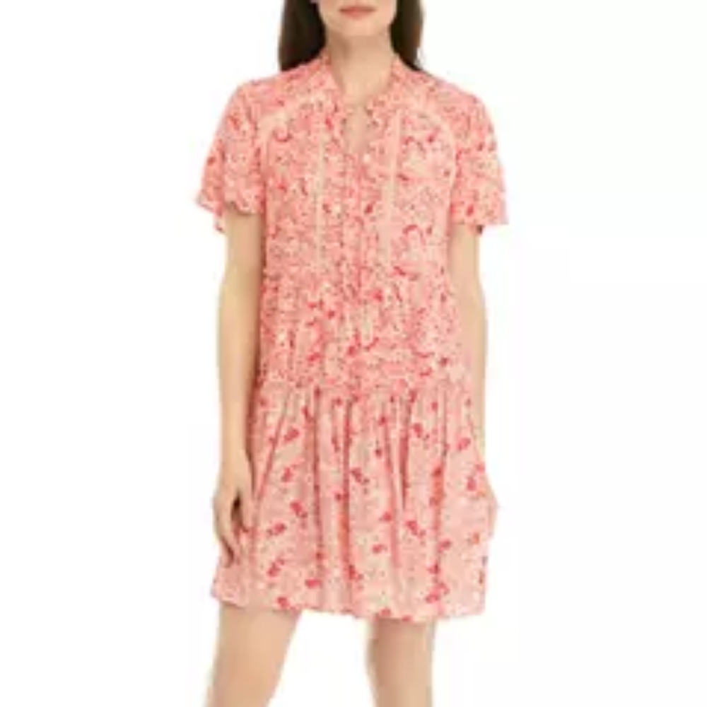 Floral Pink Dress By Wonderly